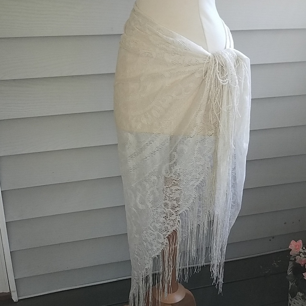 Ivory Extra Length Beach Cover